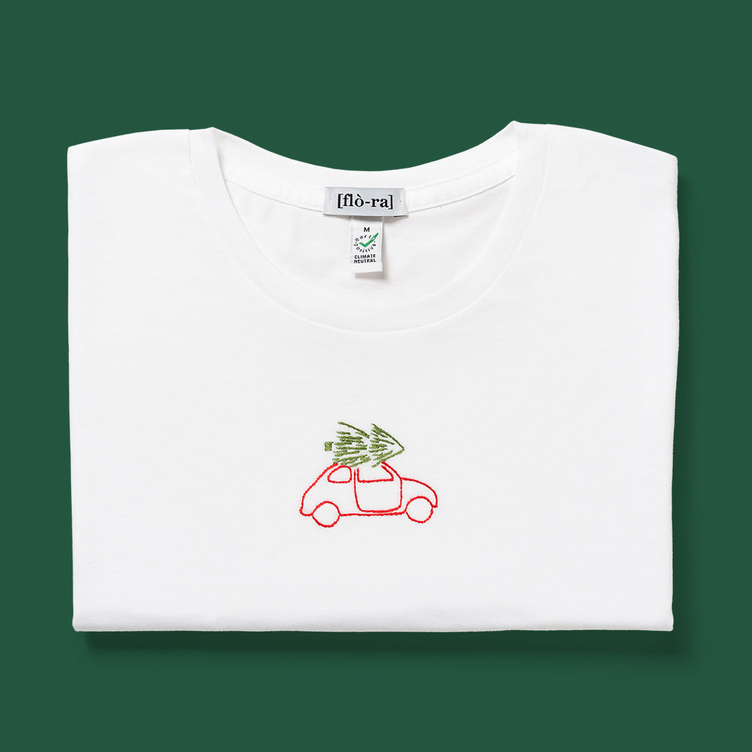 T-shirt Xmas Car