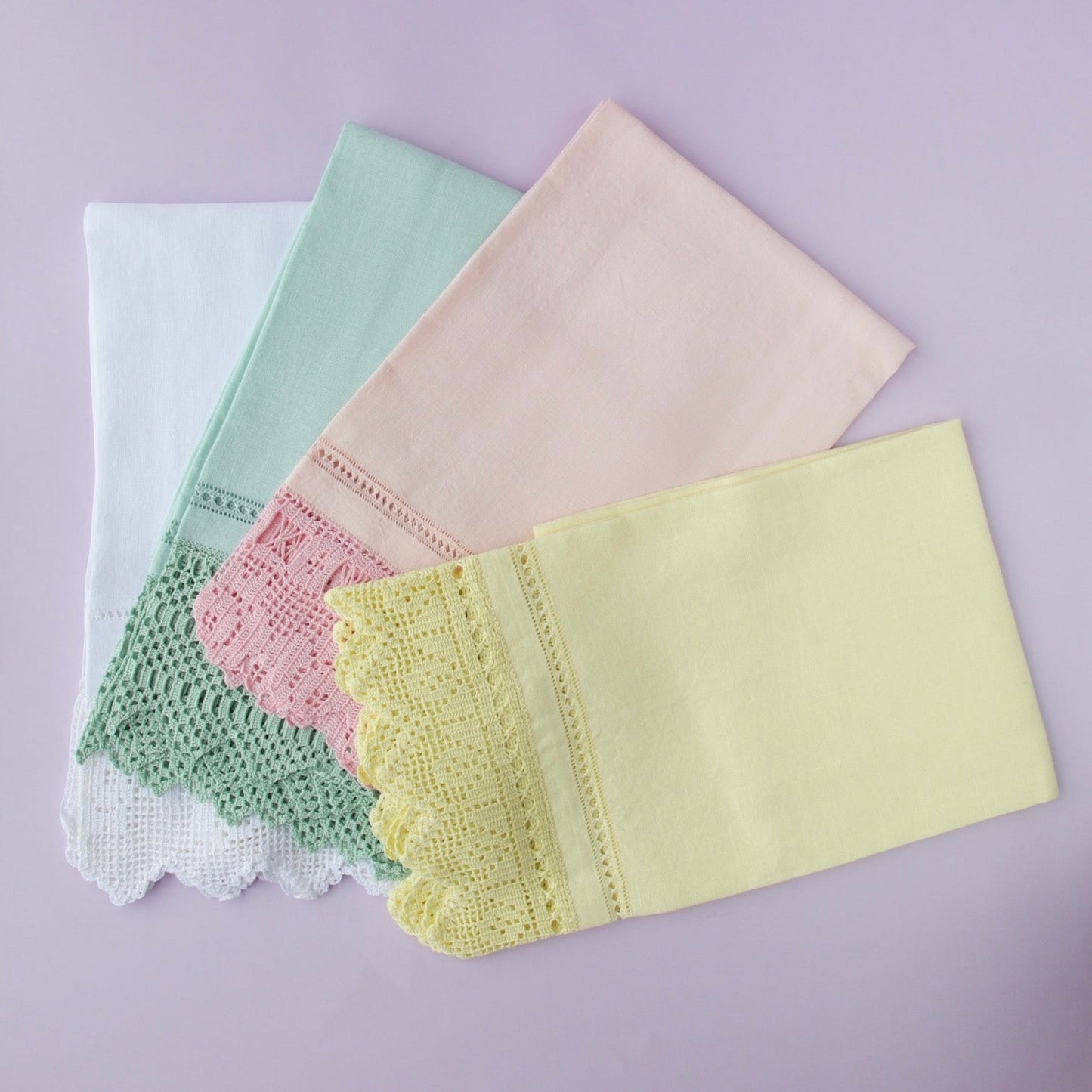 Completo asciugamani lino Ajour