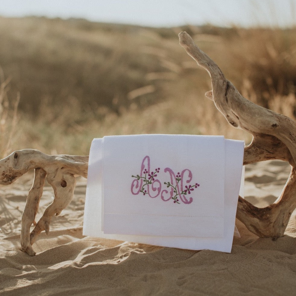 Completo asciugamani lino Ajour