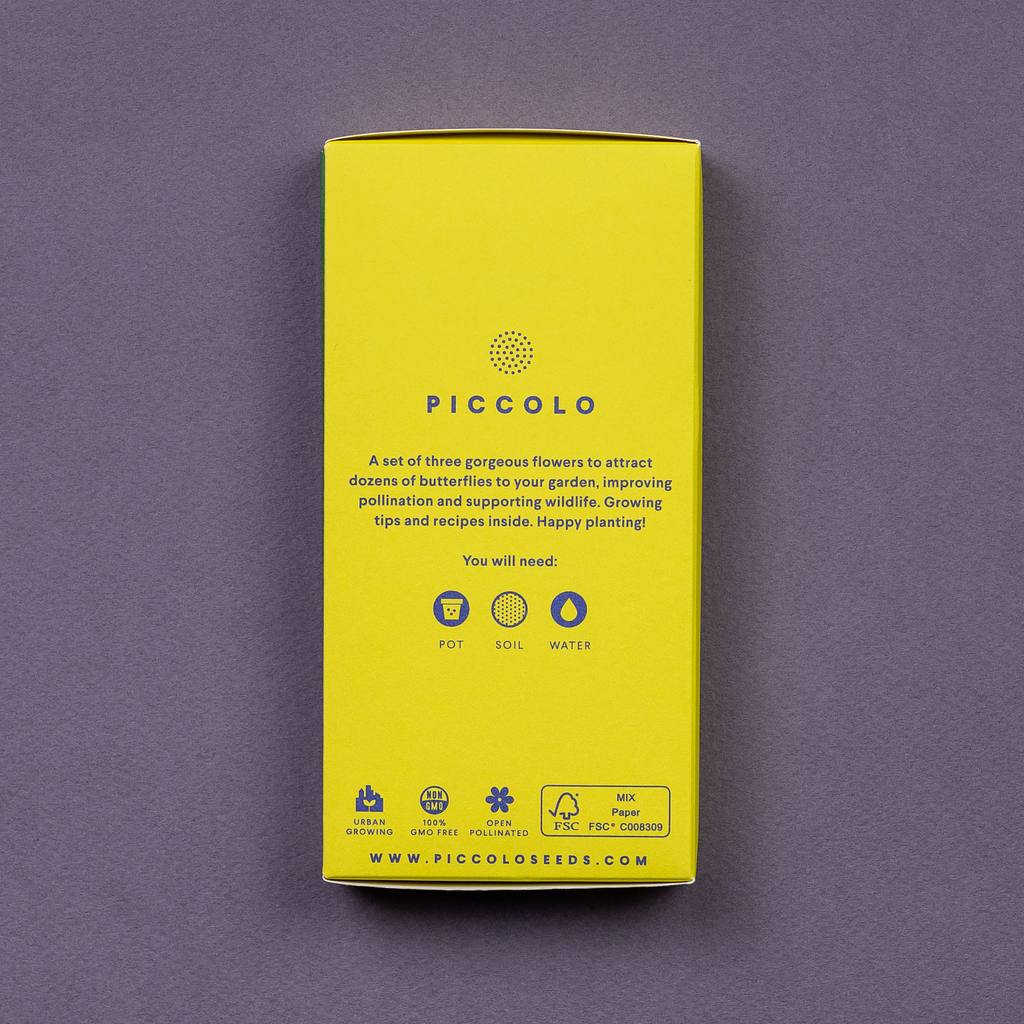 Butterflies' Garden Flowers - Piccolo Seeds ⭐️