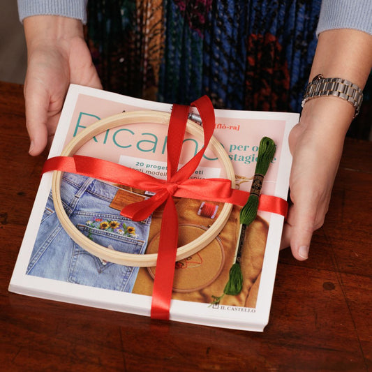 Libro: Ricamo per Ogni Stagione ⭐️ + SET RICAMO