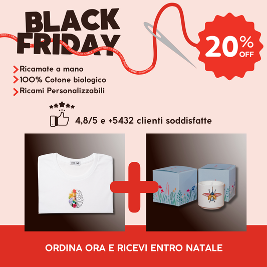 Set Essenziale: Brainbow+ Fiammetta (candela natalizia)