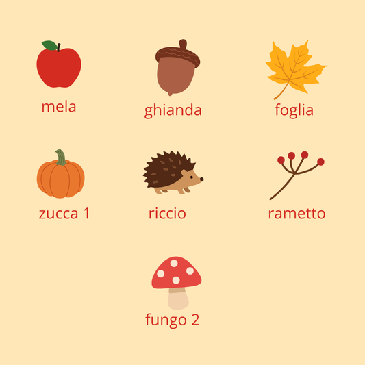 Tovagliette Americane Autunno