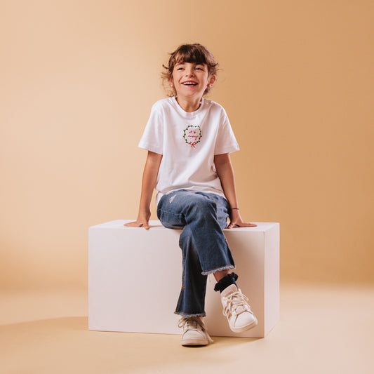 T-shirt Xmas ghirlanda