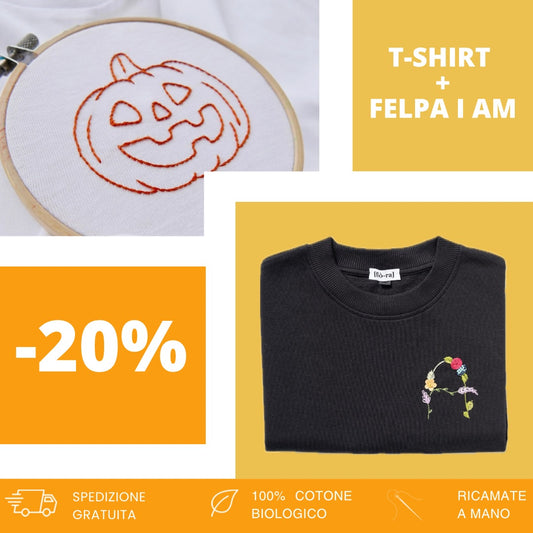 Offerta speciale: T-shirt + felpa I Am