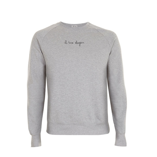 Felpa Slogan (uomo-unisex)