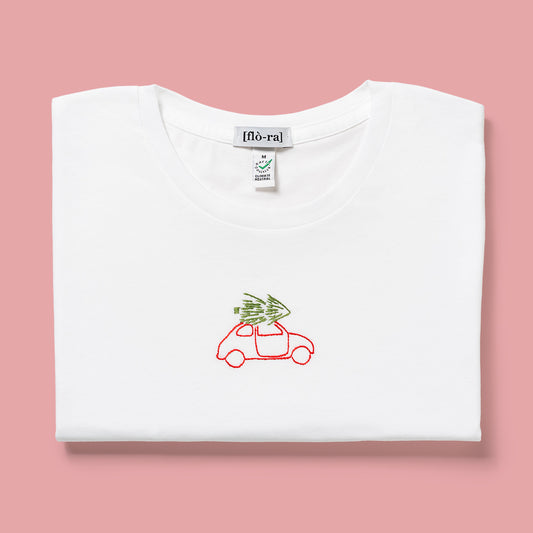 T-shirt Xmas Car